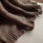 Bodhi Accessories Deco Luxe Chunky Chenille Throw Taupe House of Isabella UK