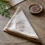 Bodhi Accessories Deco Luxe Snowflake Napkin 4pk House of Isabella UK