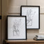 Bodhi Accessories Delicate Nature Framed Art Set of 2 House of Isabella UK
