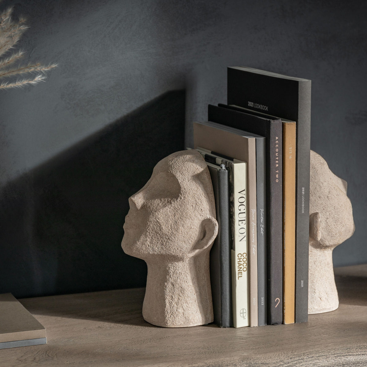 Dolgellau Bookend Cream (Set of 2).