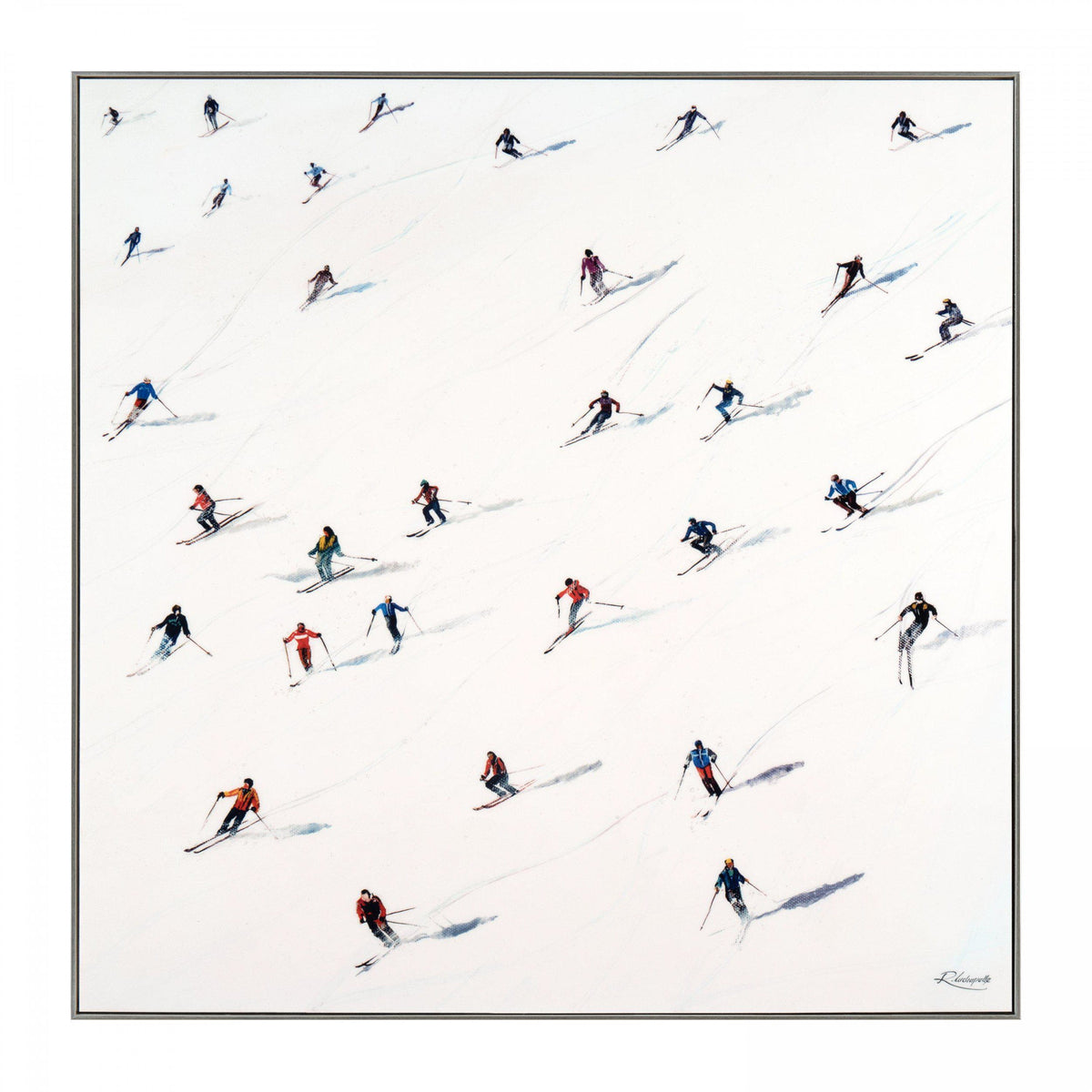 Bodhi Accessories Downhill Framed Canvas House of Isabella UK