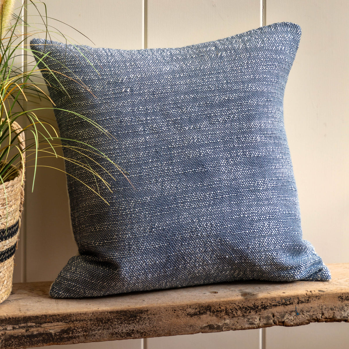 Bodhi Accessories Dunham Slub Cushion Taupe House of Isabella UK