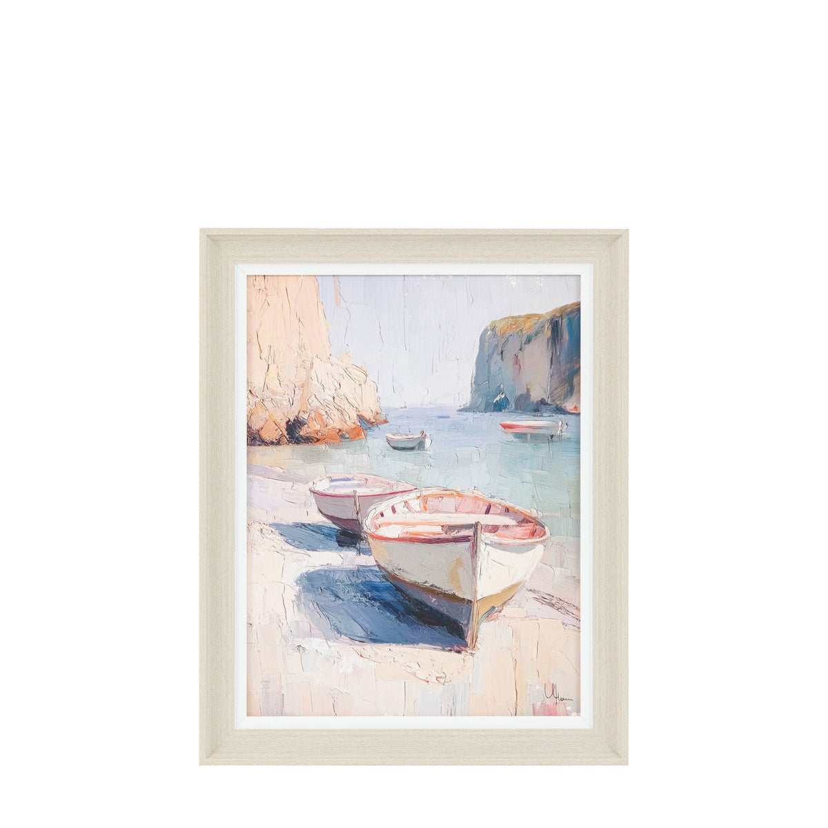 Bodhi Accessories Echo Bay Framed Canvas House of Isabella UK