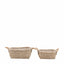 Bodhi Accessories Eden Oval Basket Handle Natural Set of 2 House of Isabella UK