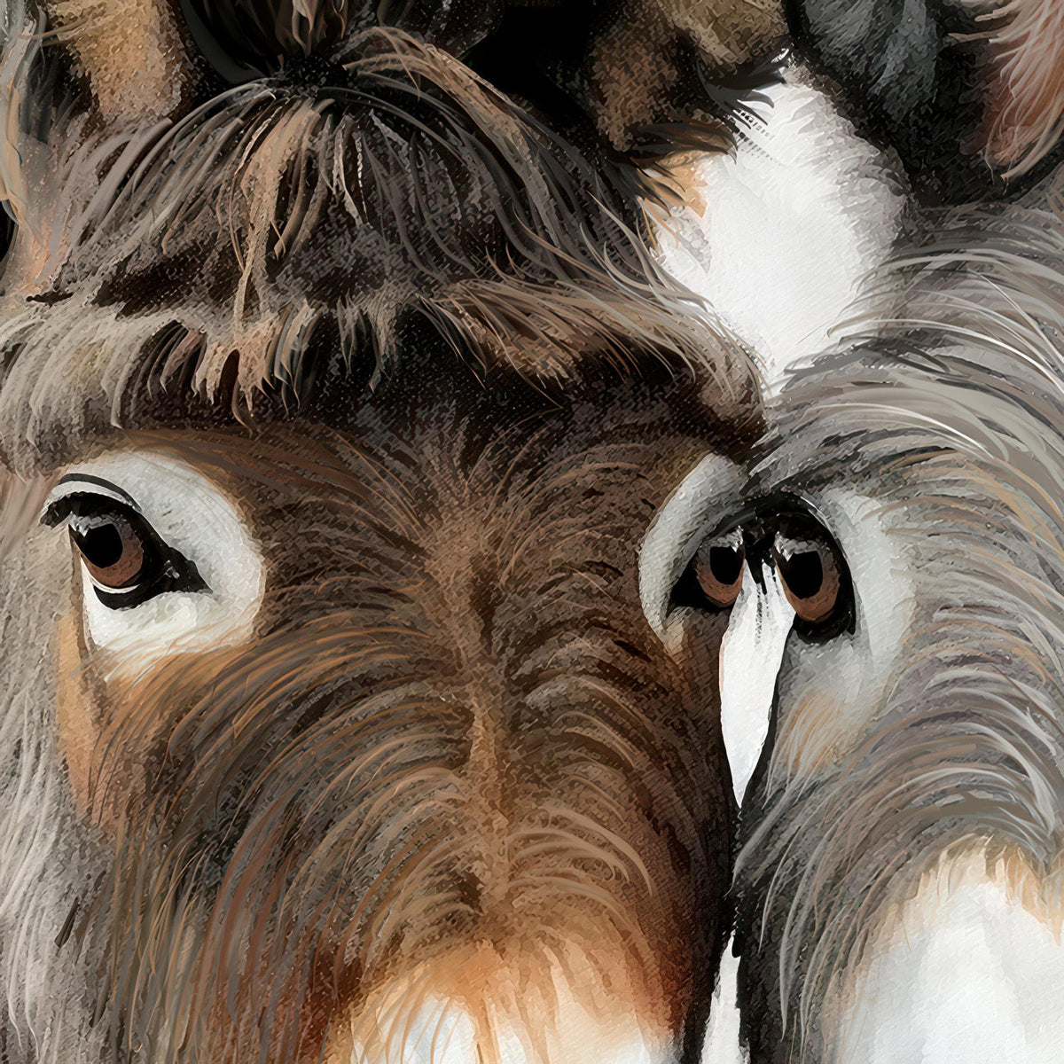 Bodhi Accessories Eey and Ore and Abe and Lincoln Set of 2 Canvas House of Isabella UK