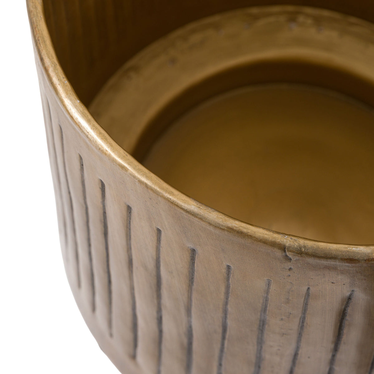 Bodhi Accessories Elda Planters Gold Set of 2 House of Isabella UK