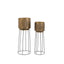 Bodhi Accessories Elda Planters Gold Set of 2 House of Isabella UK