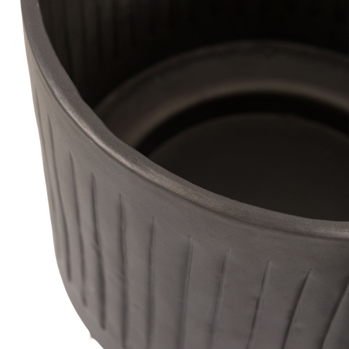 Bodhi Accessories Elda Planters Pewter Set of 2 House of Isabella UK