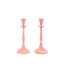 Bodhi Accessories Erla Candlesticks Pink Set of 2 House of Isabella UK