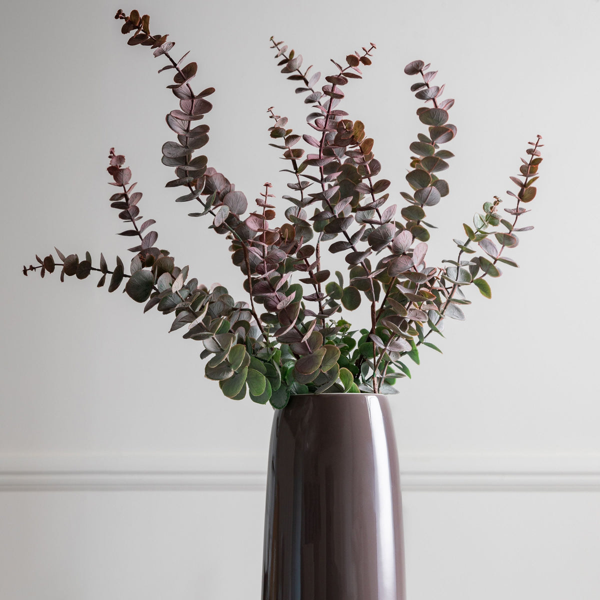 Eucalyptus Spray (6pk) Dusky Damson.