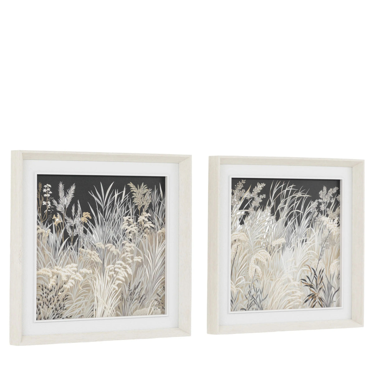 Bodhi Accessories Evening Peace Framed Canvas Set of 2 House of Isabella UK