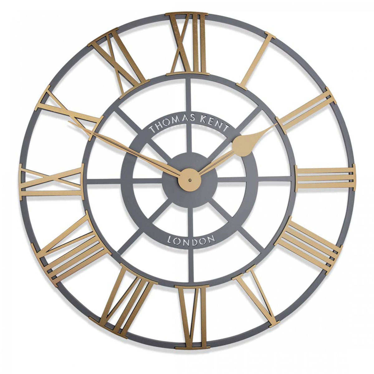 Bodhi Accessories Evening Star Grand Clock Brass House of Isabella UK