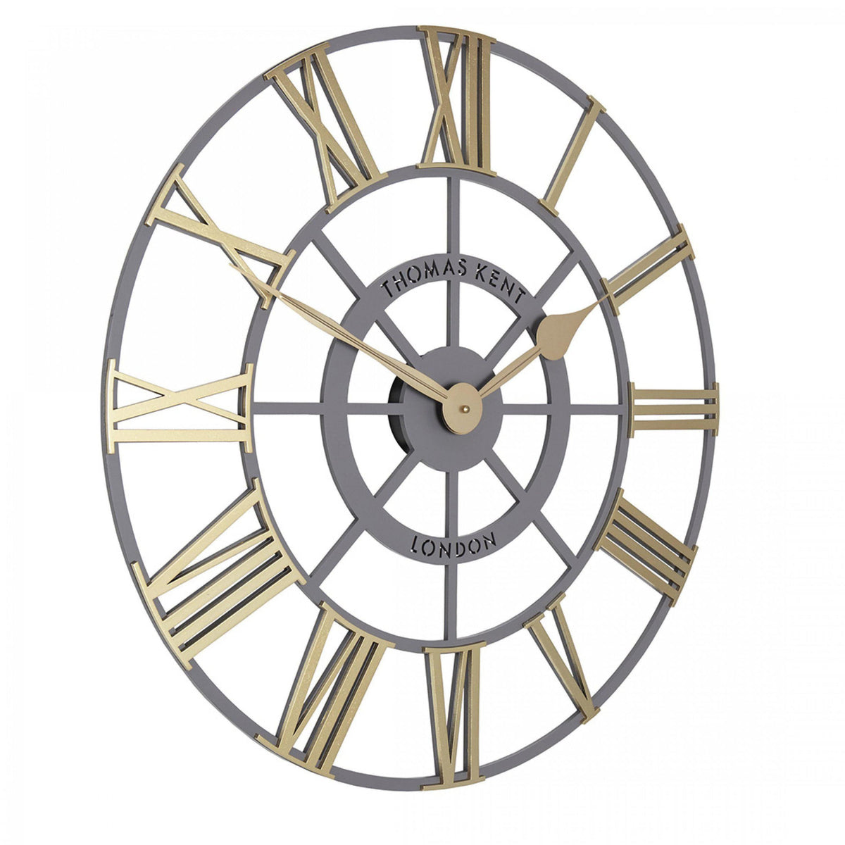 Bodhi Accessories Evening Star Grand Clock Brass House of Isabella UK