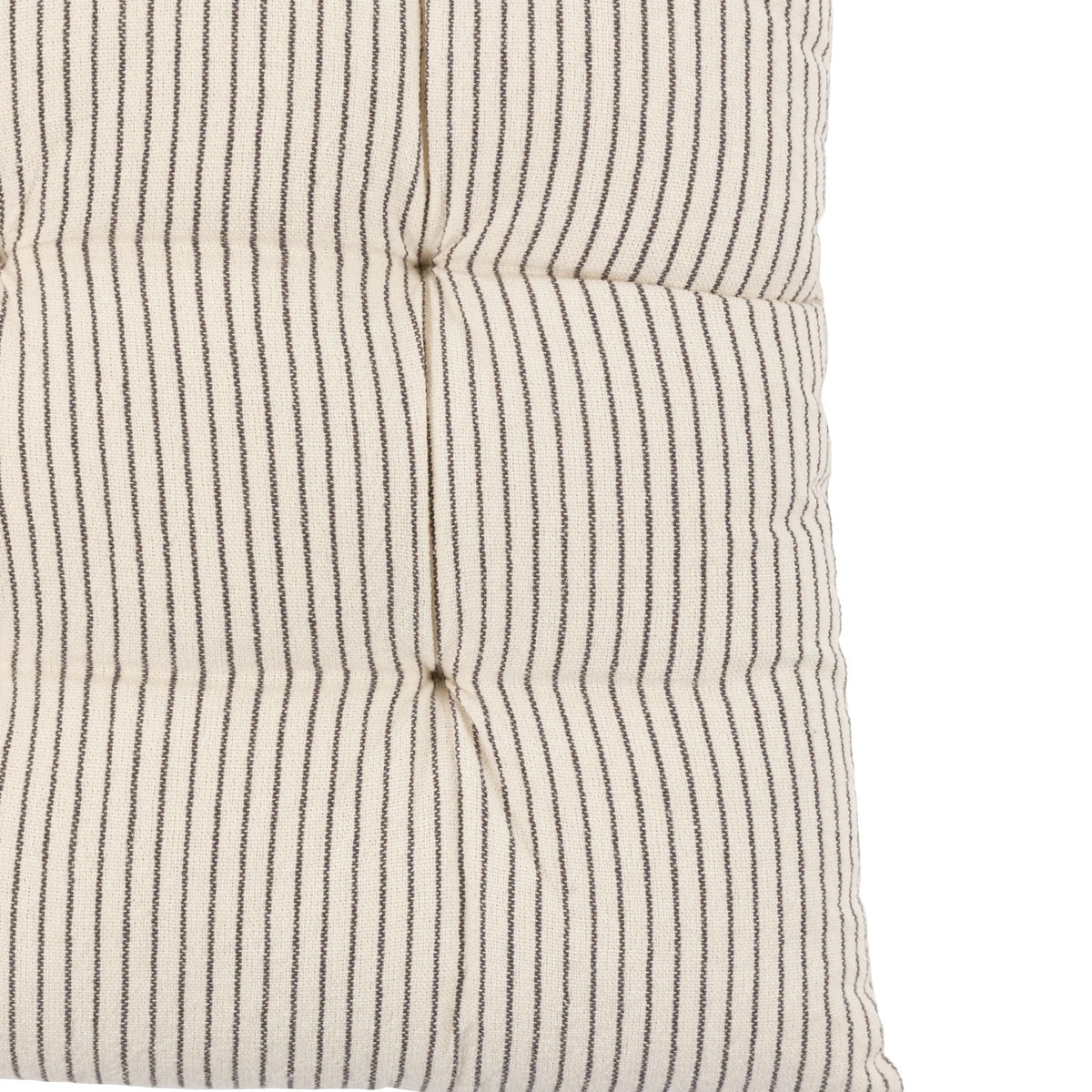 Bodhi Accessories Fairford Woven Stripe Seatpad Cream House of Isabella UK