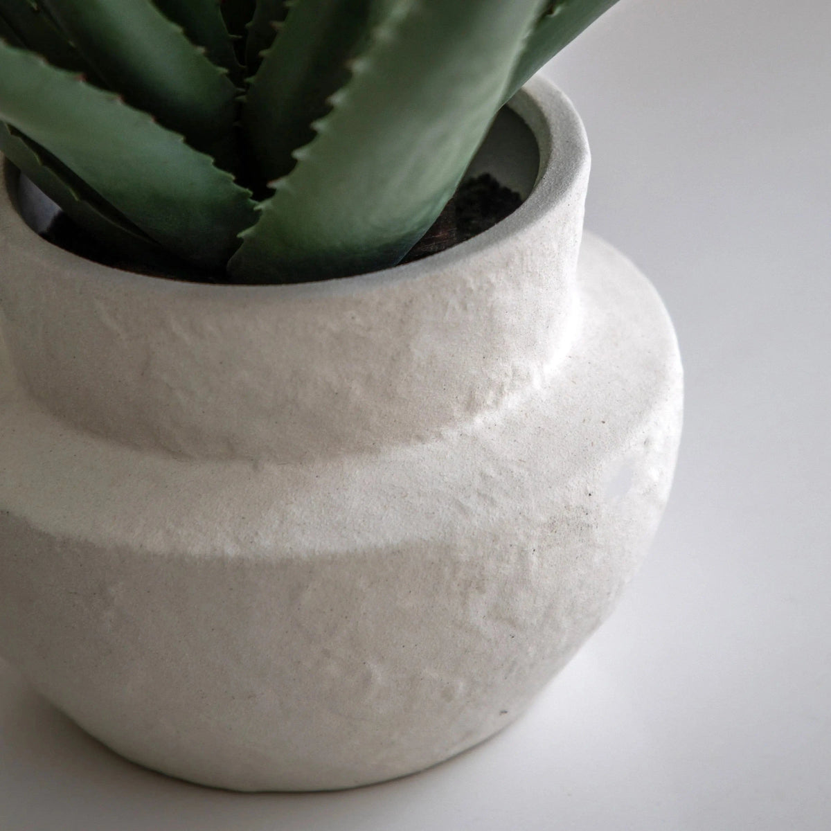 Bodhi Accessories Faux Aloe Vera in Ceramic Pot House of Isabella UK