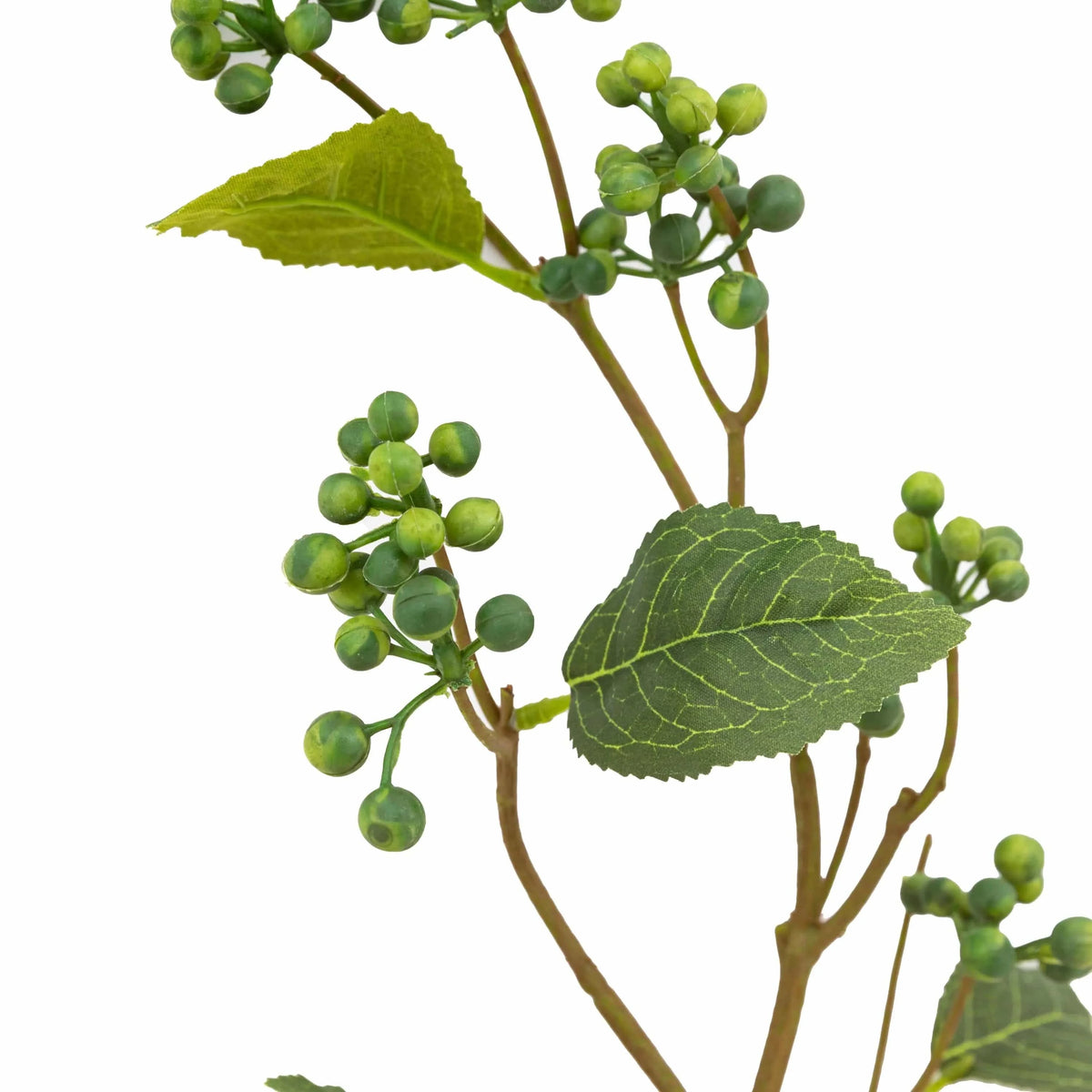 Bodhi Accessories Faux Stem Berry Foliage Green 12pk House of Isabella UK