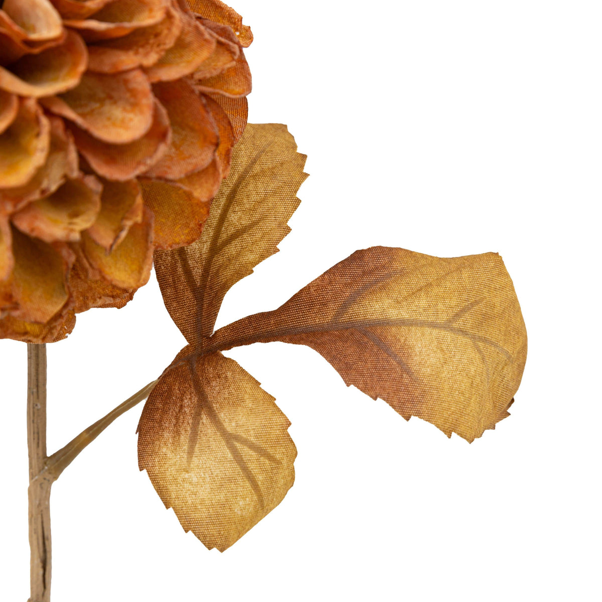 Bodhi Accessories Faux Stem Dahlia Burnt Orange 6pk House of Isabella UK