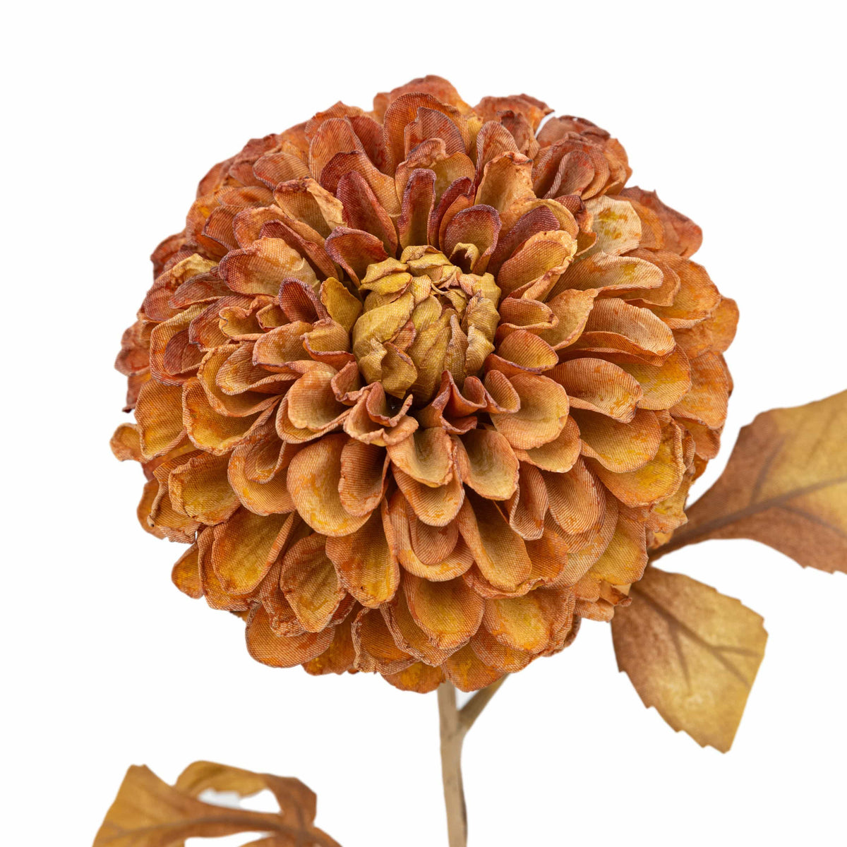 Bodhi Accessories Faux Stem Dahlia Burnt Orange 6pk House of Isabella UK