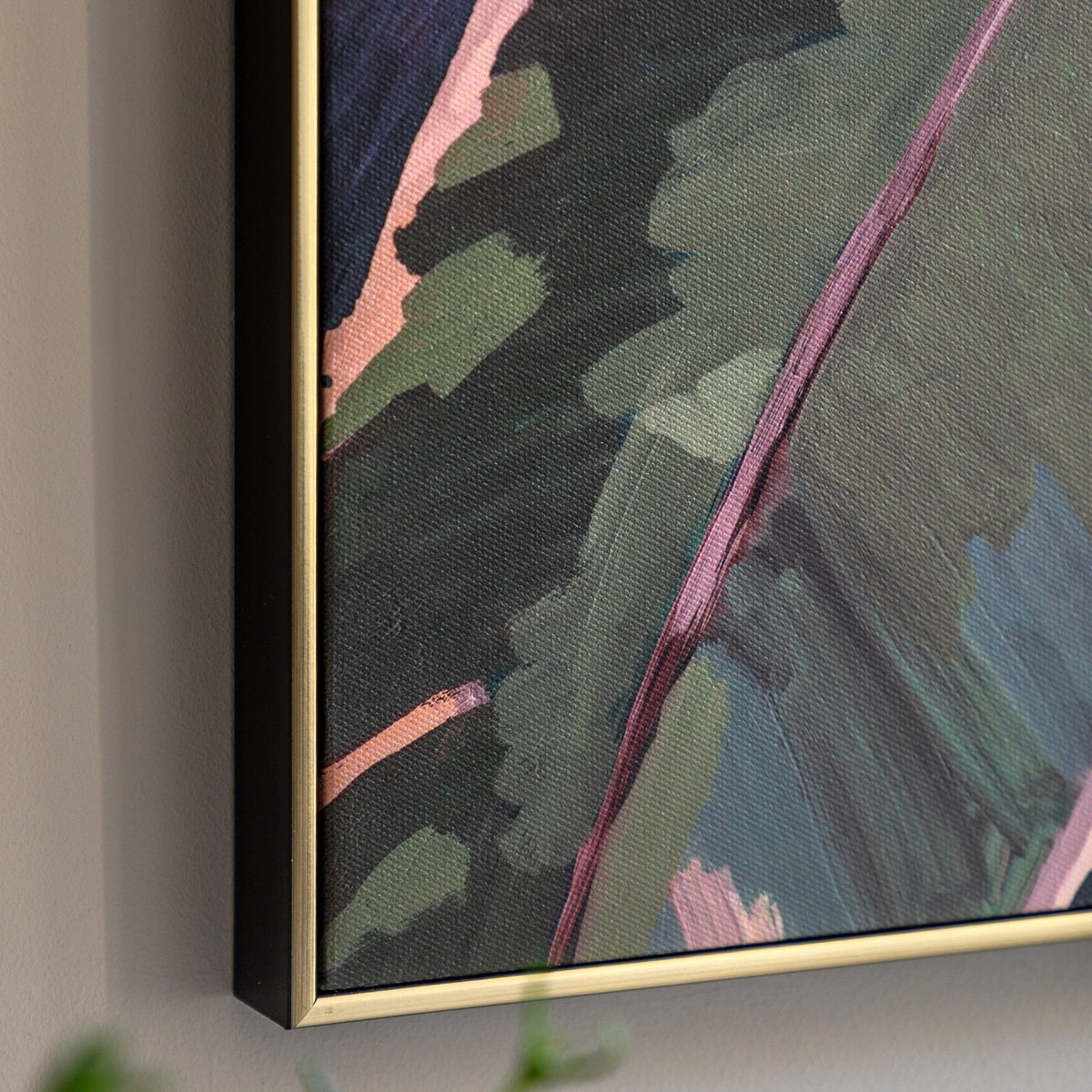 Bodhi Accessories Ficus Framed Canvas House of Isabella UK