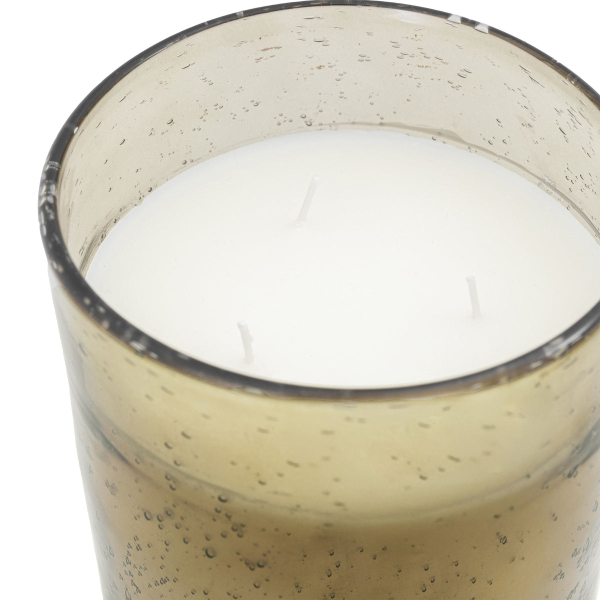 Bodhi Accessories Filled Glass Candle Large Green House of Isabella UK