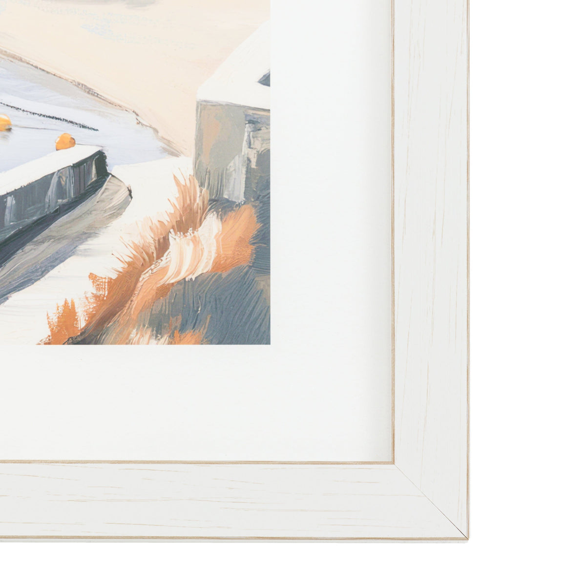 Bodhi Accessories Fishing Boats Framed Art House of Isabella UK