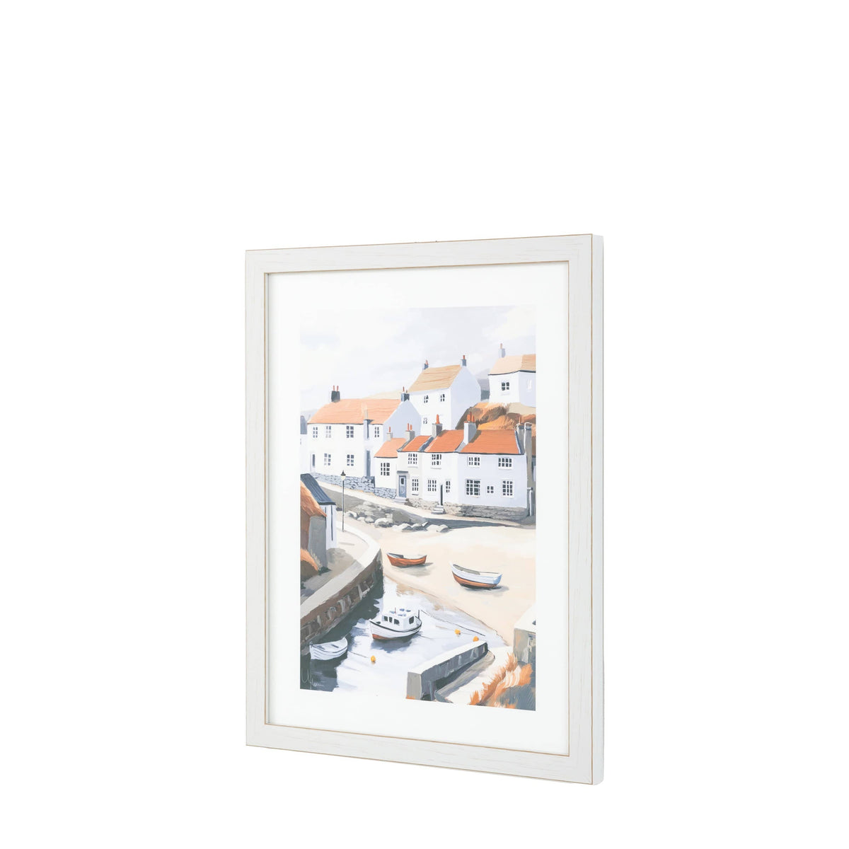 Bodhi Accessories Fishing Boats Framed Art House of Isabella UK