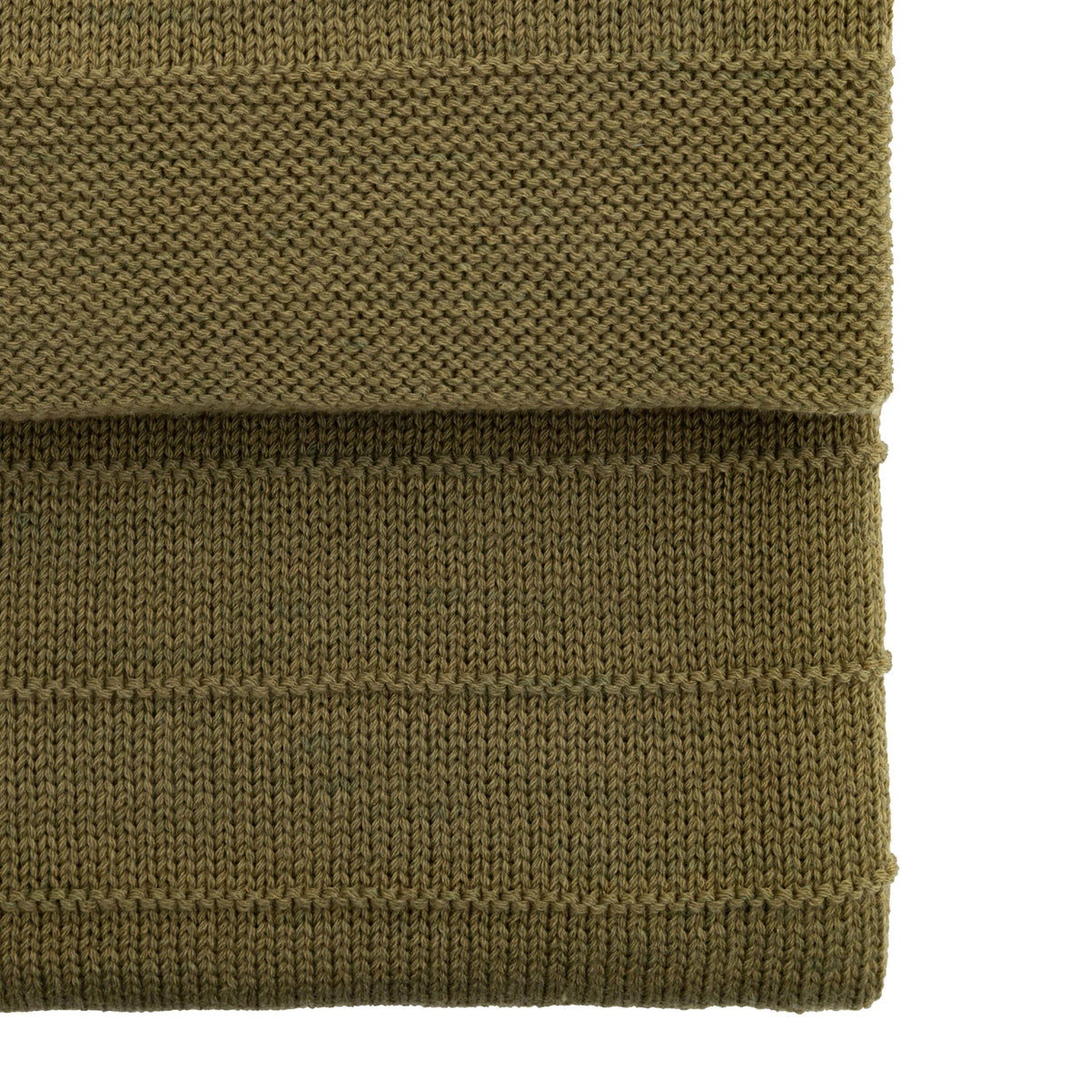 Bodhi Accessories Flo Knit Throw Olive House of Isabella UK