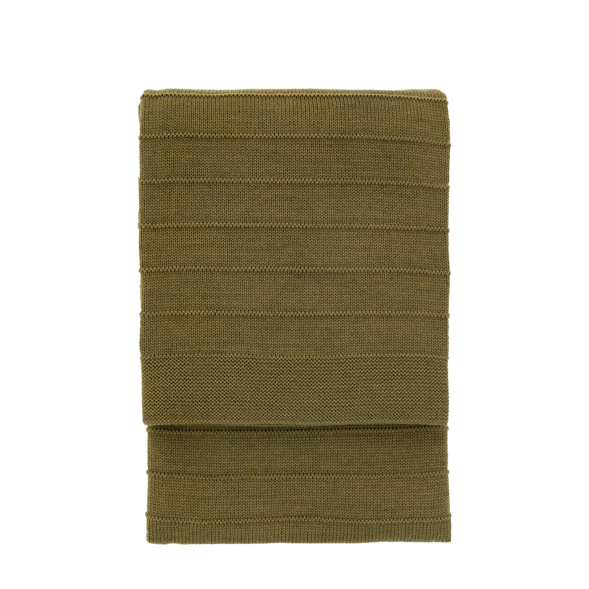 Bodhi Accessories Flo Knit Throw Olive House of Isabella UK