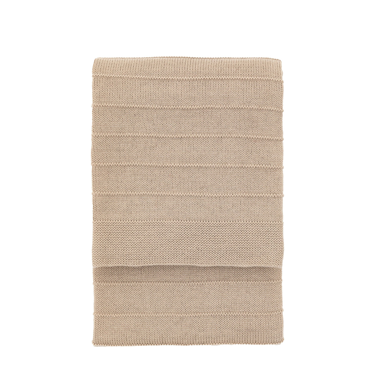Bodhi Accessories Flo Knit Throw Taupe House of Isabella UK