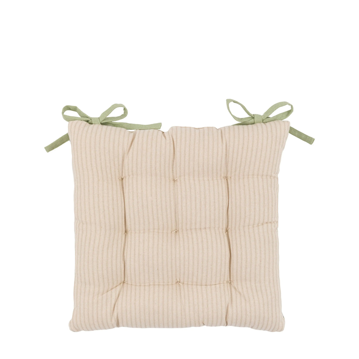 Bodhi Accessories Floret Stamp Seatpads Natural 2pk House of Isabella UK