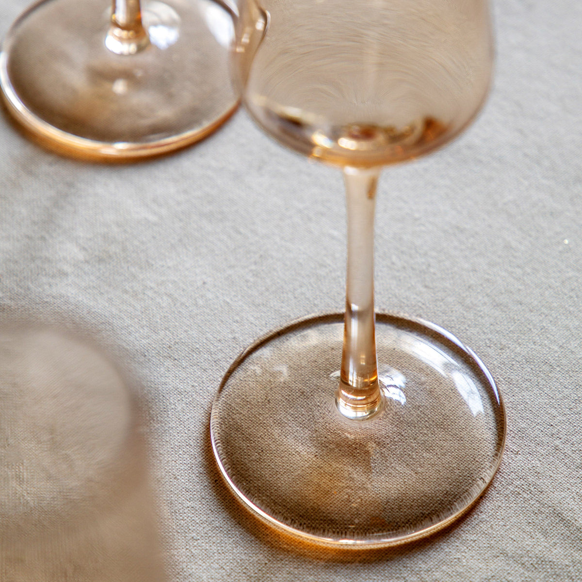 Bodhi Accessories Flute Glass Smokey Green 4pk House of Isabella UK