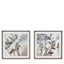 Bodhi Accessories Foliage and Form Framed Canvas Set of 2 House of Isabella UK