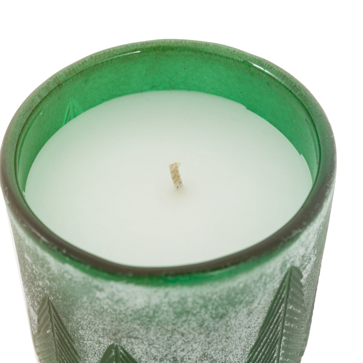 Bodhi Accessories Forest Glass Candle Jar Green House of Isabella UK