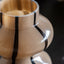 Bodhi Accessories Forma Swirl Glass Vase Camel & Black House of Isabella UK
