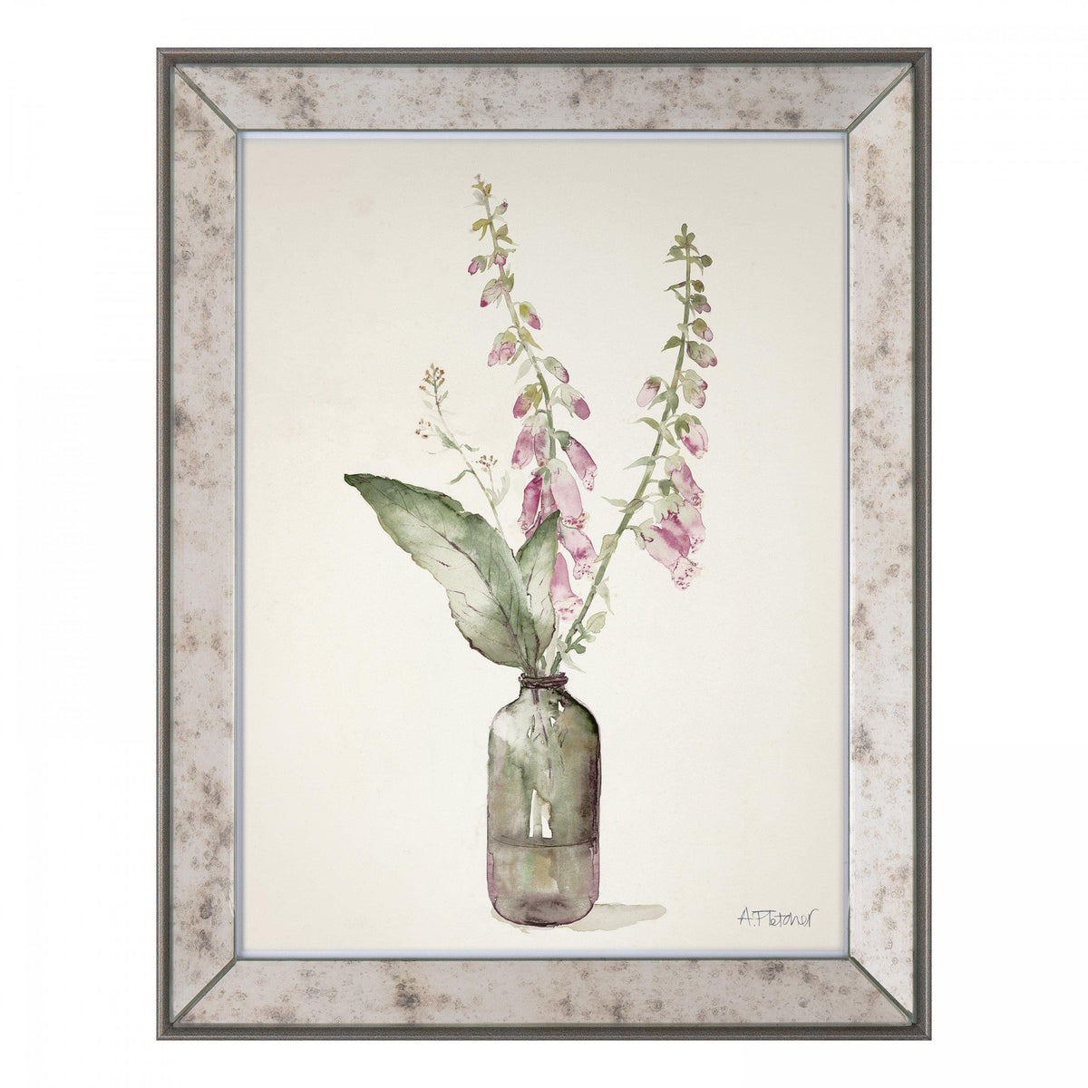 Bodhi Accessories Foxgloves Framed Art House of Isabella UK