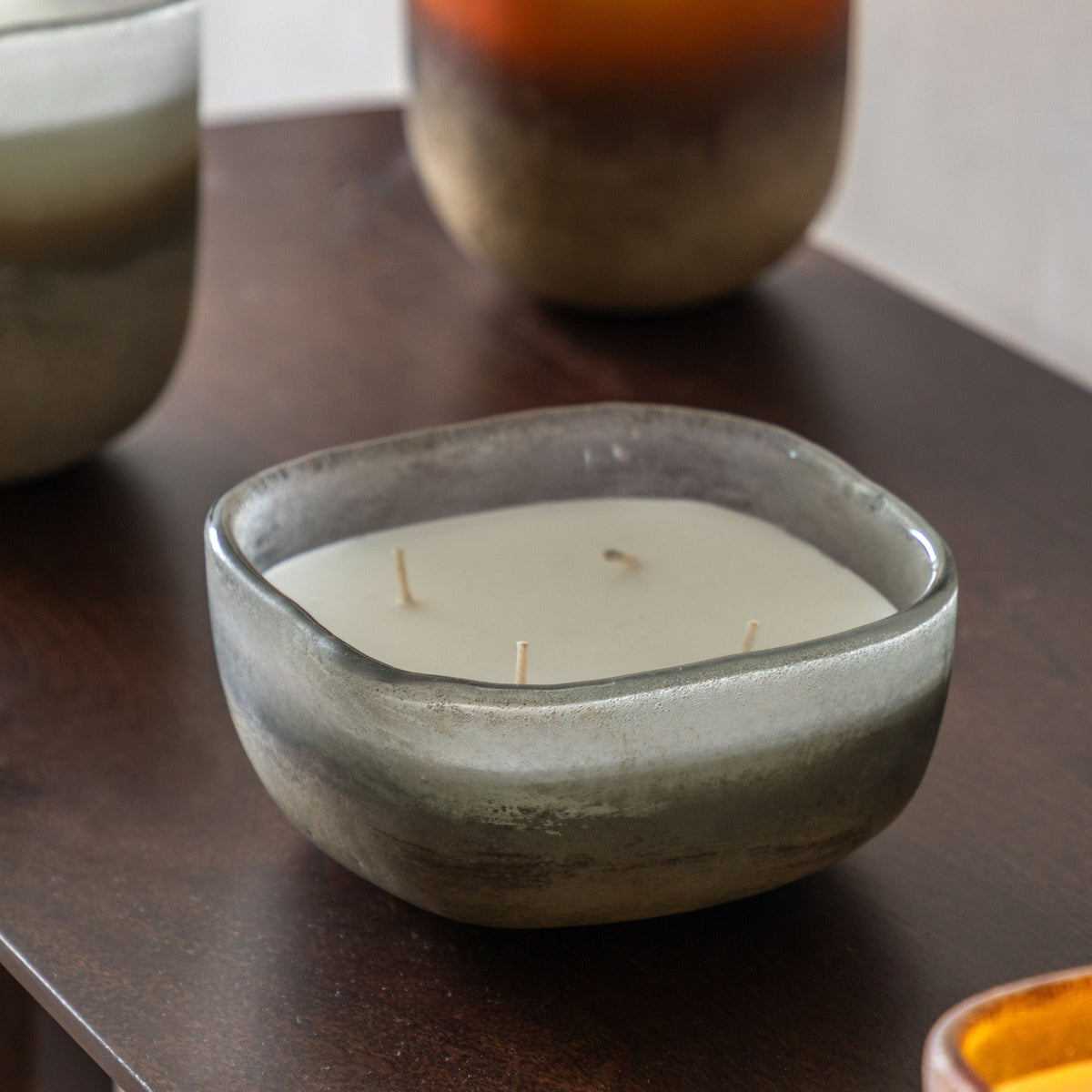 Bodhi Accessories Freddy Candle Medium Amber and Lily House of Isabella UK