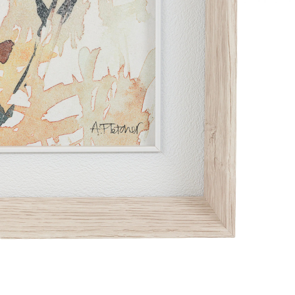 Bodhi Accessories Garden Notes Framed Canvas House of Isabella UK