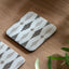 Bodhi Accessories Geo Monochrome Placemat and Coaster Set House of Isabella UK