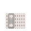 Bodhi Accessories Geo Monochrome Placemat and Coaster Set House of Isabella UK