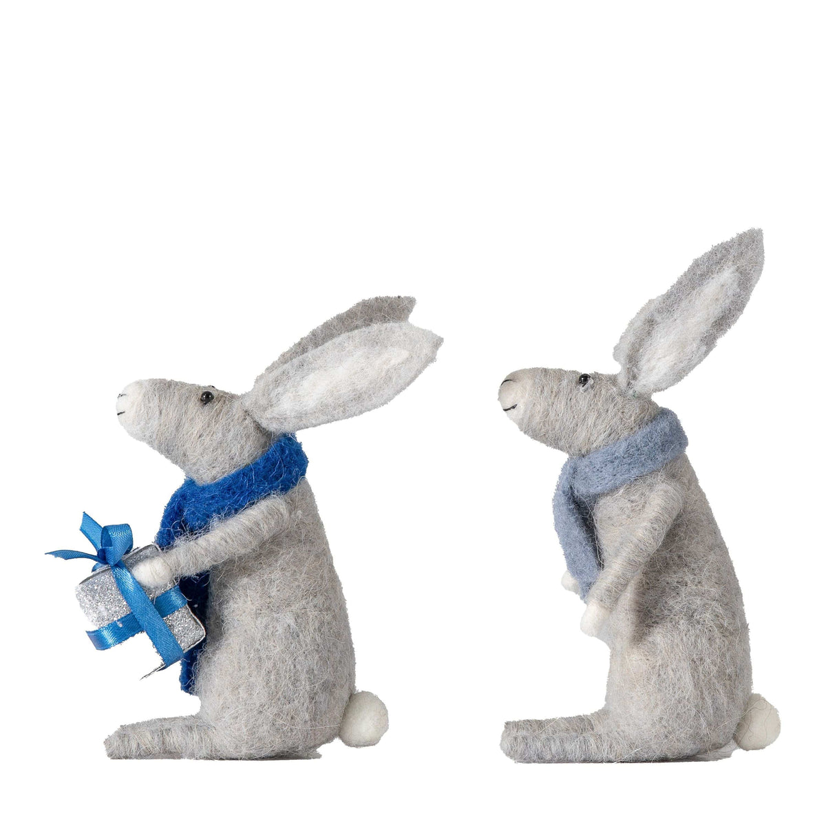 Bodhi Accessories Gifting Hares Grey Set of 2 House of Isabella UK