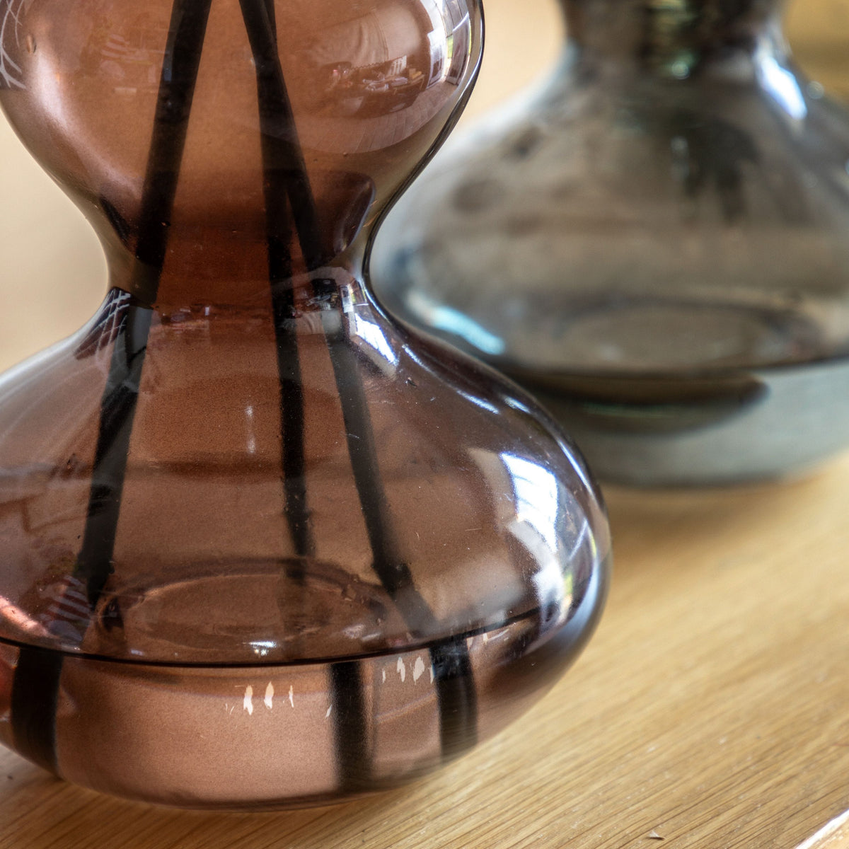 Bodhi Accessories Glass Diffuser Brown Rose Oud House of Isabella UK