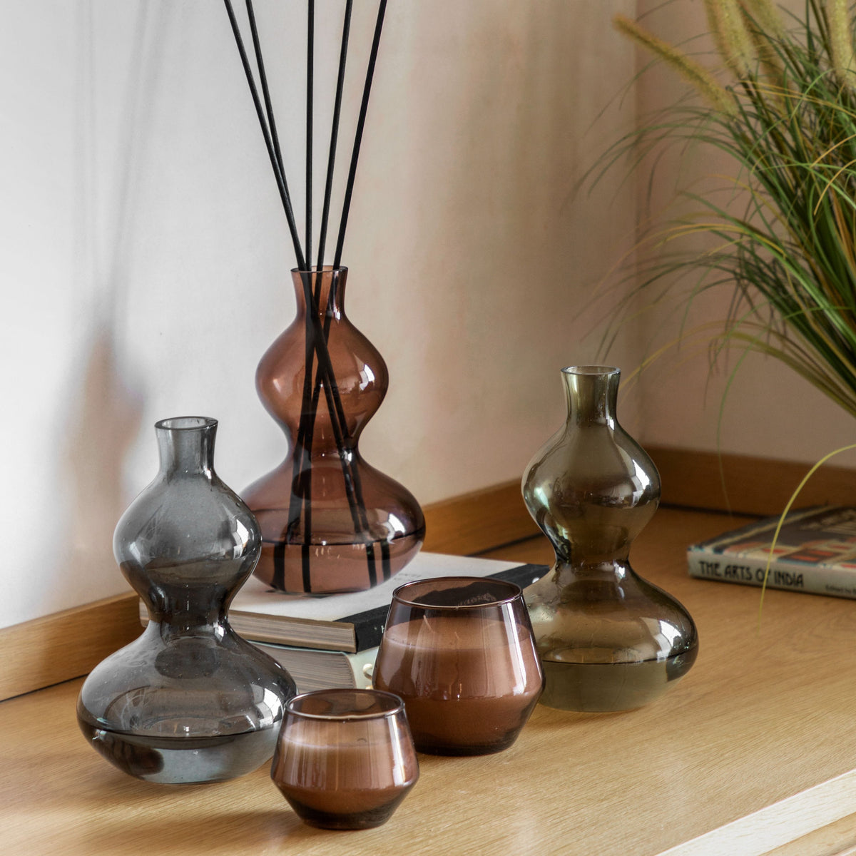 Bodhi Accessories Glass Diffuser Green Lime Basil & Mandarin House of Isabella UK