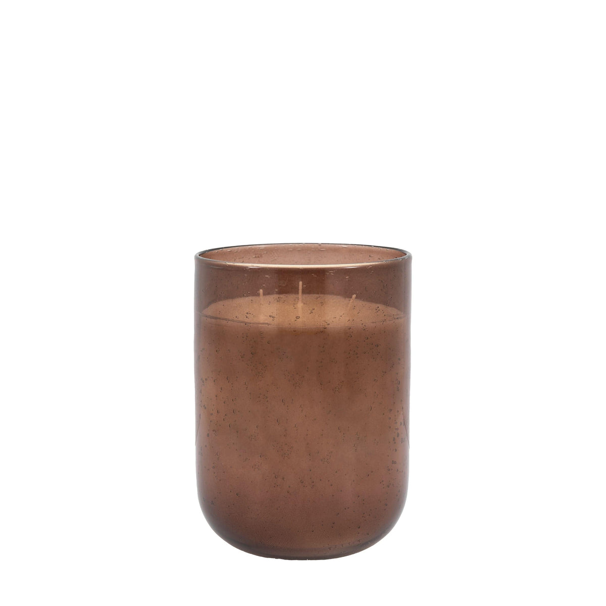 Bodhi Accessories Glass Filled Candle Large Brown Pomegranate House of Isabella UK