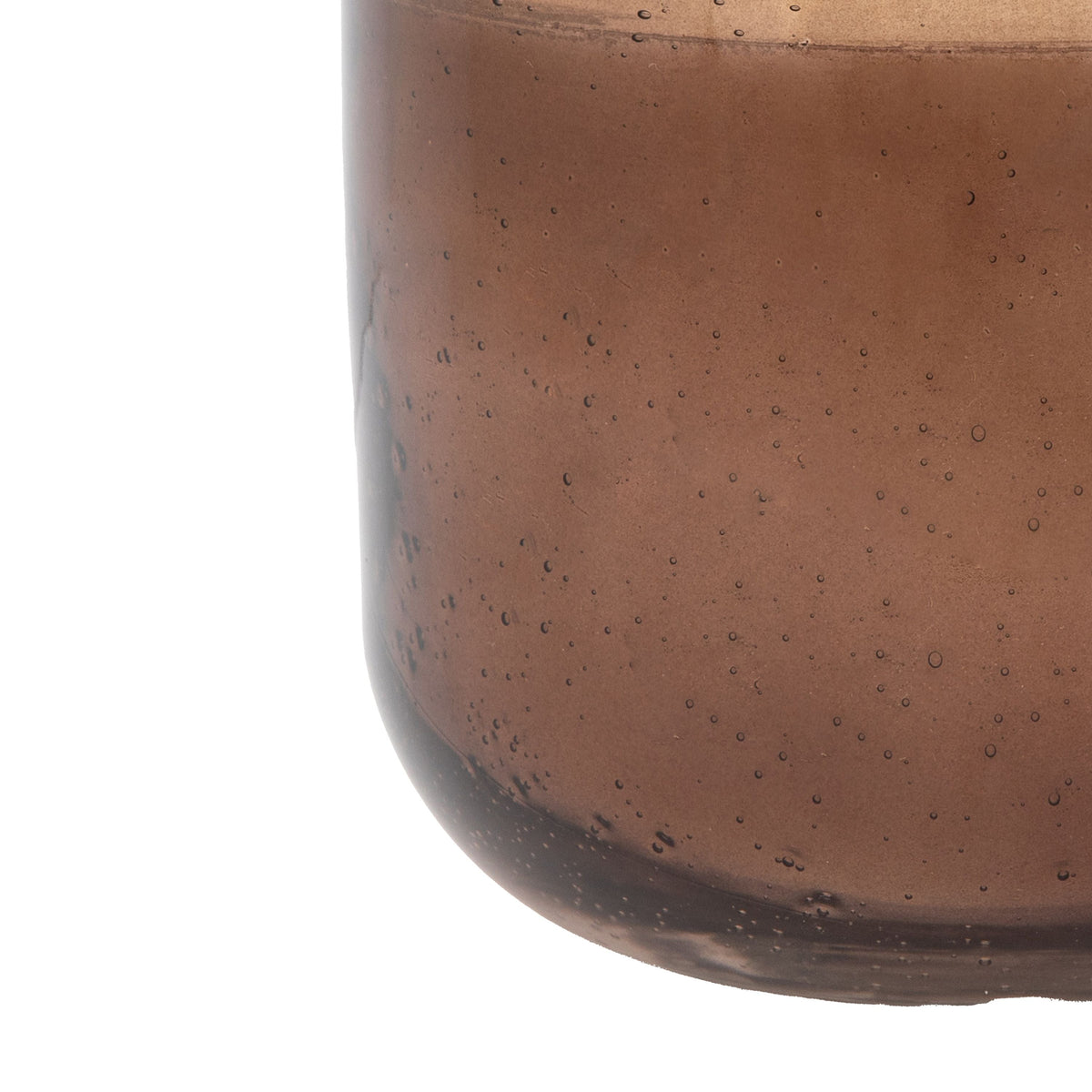 Bodhi Accessories Glass Filled Candle Small Brown Pomegranate House of Isabella UK