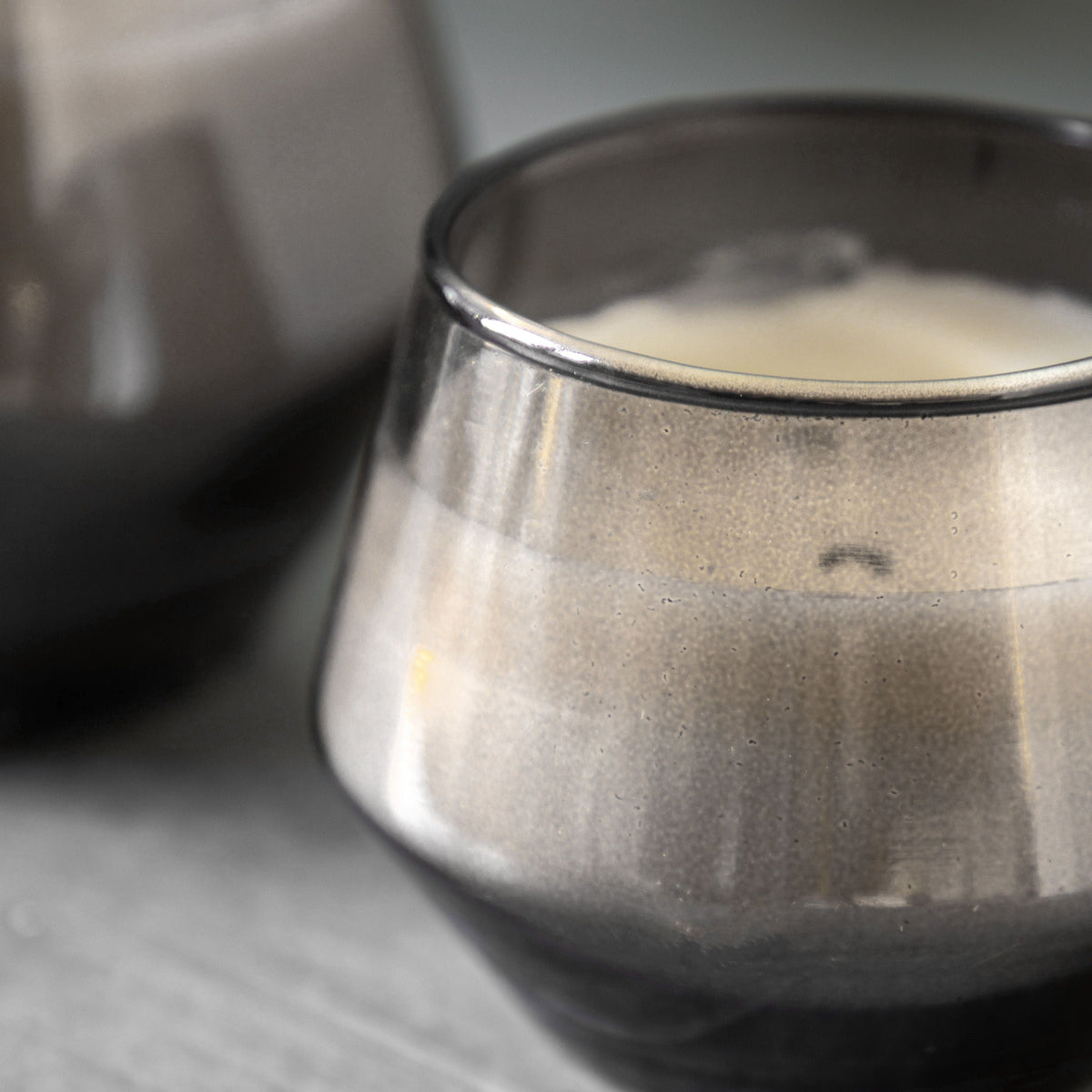 Bodhi Accessories Glass Filled Candle Smoke Black Tea & Bergamot 2pk House of Isabella UK