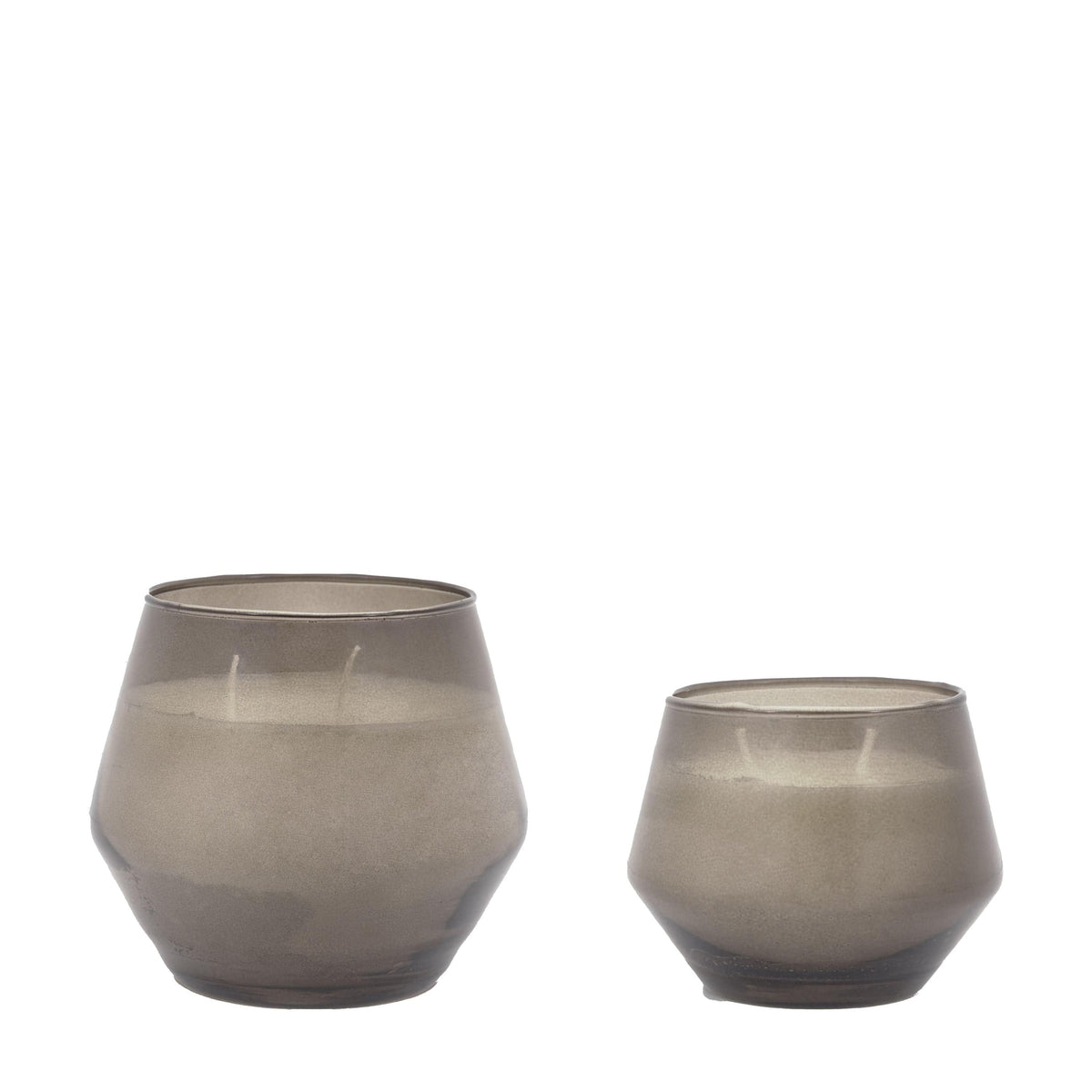 Bodhi Accessories Glass Filled Candle Smoke Black Tea & Bergamot 2pk House of Isabella UK