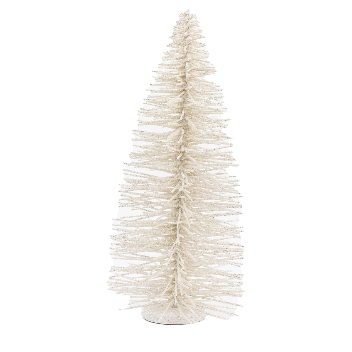 Bodhi Accessories Glittered Brush Tree Large White House of Isabella UK