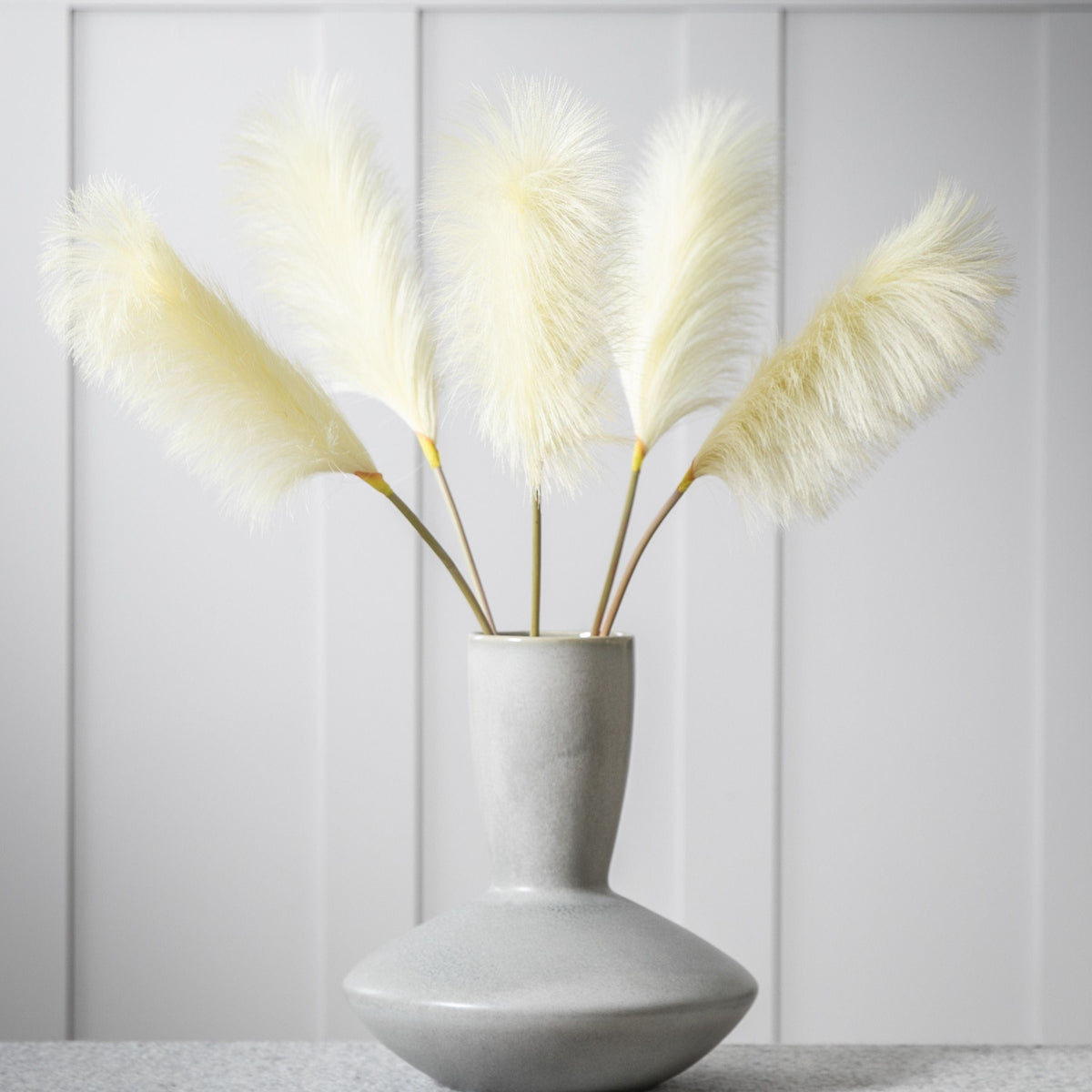 Goma Soft Feather Stem Ivory (5pk).