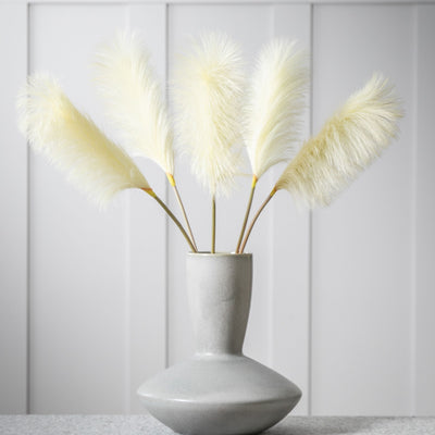 Bodhi Accessories Goma Soft Feather Stem Ivory (5pk) House of Isabella UK