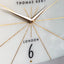 Bodhi Accessories Greenwich Ellipse Wall Clock Snow White House of Isabella UK